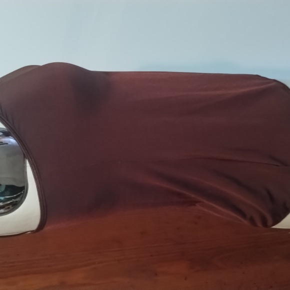 Jockey CHOCOLATE Silky Smooth Knit Tank top with Adjustable Straps NWOT - Picture 5 of 5